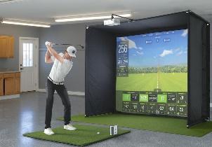 Home golf simulator